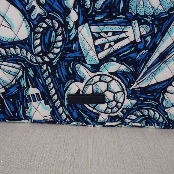 VERA BRADLEY Laptop Sleeve Case Factory Style SHORE ENOUGH Beach Coastal NWT $59 - Picture 6 of 9